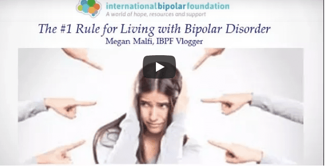 The #1 Rule For Living With Bipolar Disorder