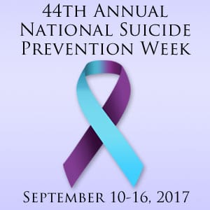 Why Suicide Prevention Week Matters To Me