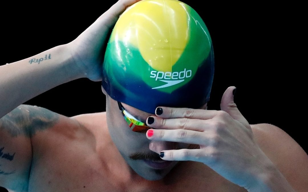 The Nails (and Medals) of a World Champion Brazilian swimmer