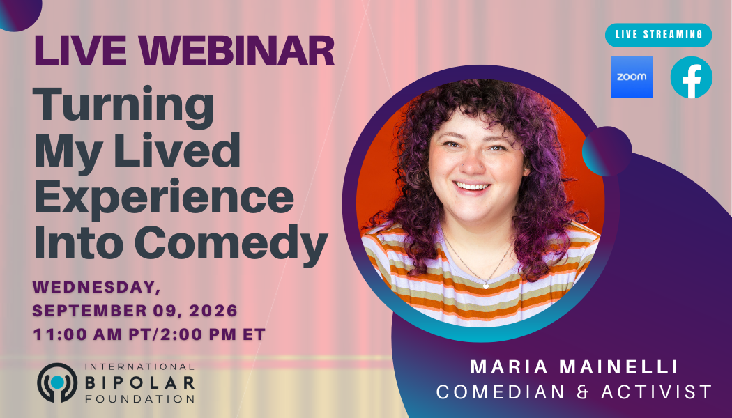 09/09/2026: (Webinar) Turning My Lived Experience Into Comedy